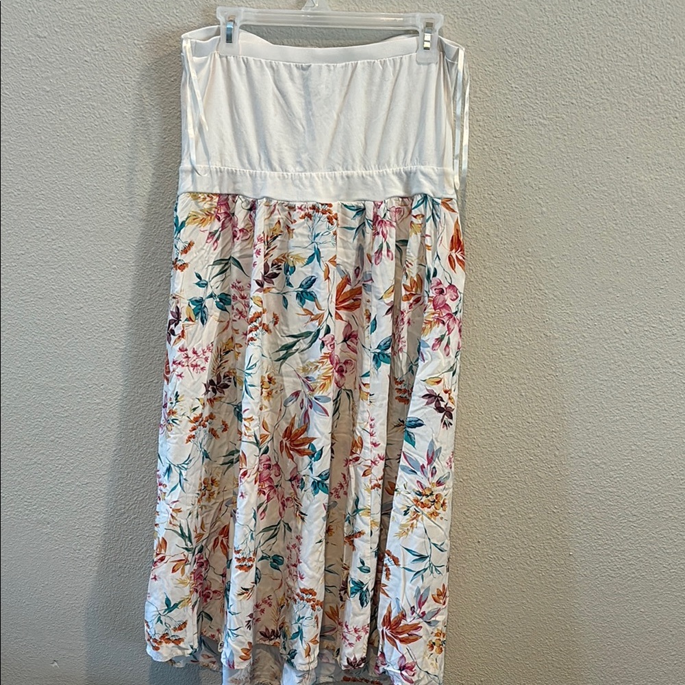 NWT TORRID Floral Strapless Dress - Picture 7 of 7